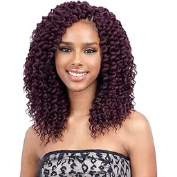 MULTI-PACK DEALS! FreeTress Synthetic Hair Crochet Braids Deep Twist 10" (4-PACK, 2)-picture-43
