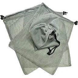 Multi Utility Storage Bag with Drawstring Cord Lock Closure Pack of 4-picture-47