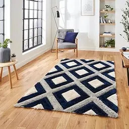 Multicolor Rug for Living Room, Bedroom, Hall, Office | Soft Microfiber Carpet for Home Décor | Modern and Durable Floor Mat | Comfortable Texture_5' x 7' (Rectangular)*44-picture-33