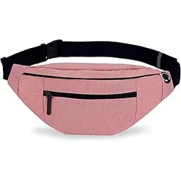 Multifunctional Waterproof Outdoor Sports Waist Bag - Travel Crossbody Fanny Pack, Chest Bag & Running Belt (Rose Pink)-picture-51