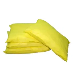 MULTIPLUS 177.8 mm(7)x 381 mm(15 Inch) Yellow Hazmat Spill Response and Containment Absorbent Pillow, MULTPLUS141 (Pack of 20)-picture-37