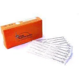 5RS ORANGE (PACK OF NEEDLES 50 ) Disposable Stack Shader Tattoo Needles-image-13