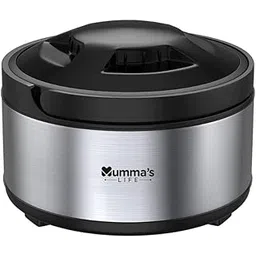 Mumma's LIFE Stainless Steel Thermoware Casserole with Lid for Roti/Chapati | Double Wall Insulated Hot Pot for Hot Meal/Chapati/Curry Set of 1 (1500ML)-picture-14