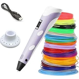 Mummy Please【with USB】| 3D Printing Pen with LCD Display【】【Pack of 1】 (3D-Pen-USB-20-Filaments)-picture-23