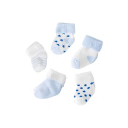 MumsLap Infants Pack Of 5 Patterned Ankle Length Socks image 5