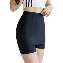 munaafi Double-Layer Front Crotch Ice Silk Safety Shorts,Women Seamless Safety Pants for Matching Skirts Dresses-picture-20