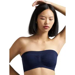 Munns & Mars Full Coverage Non Padded Non-Wired Seamless Strapless Bandeau Bra-picture-27