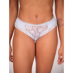 Munns & Mars Women Self Design Lace Low-Waist Bikini Brief-picture-12