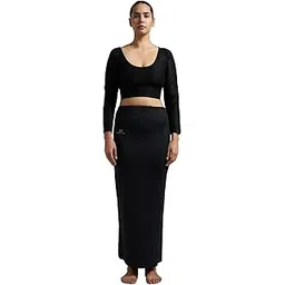 munns & mars Women's Saree Shapewear Petticoat Poly Fishcut-picture-47