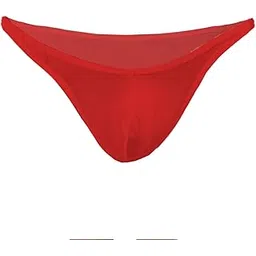 muquam Men's Bikini, Low Rise Lace, Half Back Coverage, Center Seam Pouch-picture-36