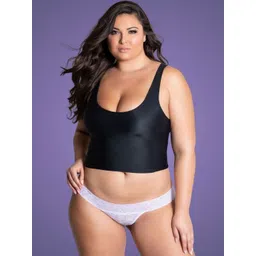 Muquam Pack of 2 Self Design Nylon Mid-rise Outer Elastic Thongs Briefs-picture-24