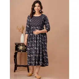 MURLI KURTI Women Printed Thread Work Anarkali Kurta-picture-15