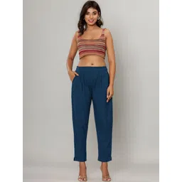 MURLI KURTI Women Straight Fit Easy Wash Trousers-picture-15