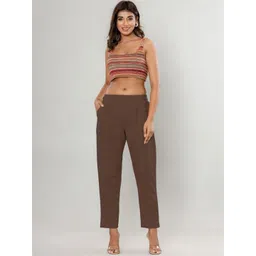 MURLI KURTI Women Straight Fit Easy Wash Trousers-picture-41