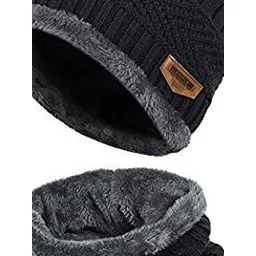 Murliwala Unisex Woollen Beanie image 2
