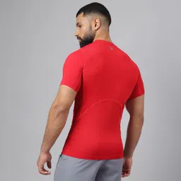 muscleblaze Half Sleeve Air Tech Compression MuscleTee for Men image 5