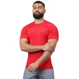 muscleblaze Half Sleeve Air Tech Compression MuscleTee for Men image 1