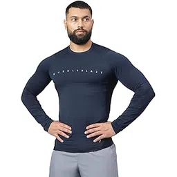 MuscleBlaze Full Sleeve Air Tech Compression MuscleTee for Men-picture-29