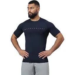 MuscleBlaze Half Sleeve Air Tech Compression MuscleTee for Men-picture-12