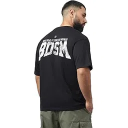 MuscleBlaze Half Sleeve Carnage Oversized T-Shirt-picture-26