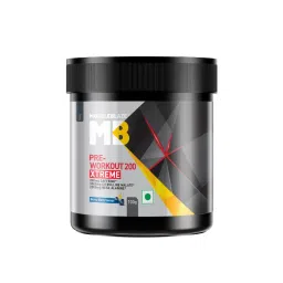 MuscleBlaze Pre Workout 200 Xtreme - Berry Bolt Flavour-picture-34
