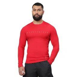 MuscleBlaze Unisex Brand Logo Printed Round Neck Compression T-shirt-picture-24