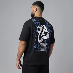 MuscleBlaze Z-Verse T-Shirt,  Small  Black -picture-20