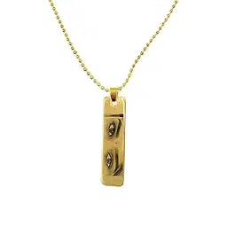 musha Metal Laser Engraving Human Eye Pendant Necklace – Stainless Steel, Lightweight 16.4g, 50cm Chain, Custom Engraved Jewelry, Unique Personalized Gift for Men & Women Silver-picture-26