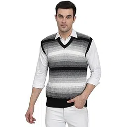 Muskan Knitwear Mens Half Woolen Sweater-picture-29