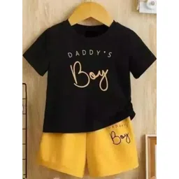 MUSNAH GARMENTS Black Cotton Blend Clothing Set-picture-48