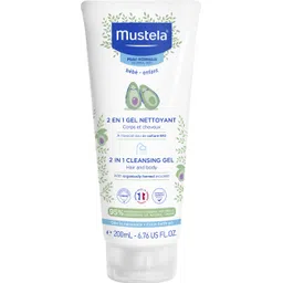 mustela 2-in-1 Hair & Body Cleansing Gel for Babies - 200ml-picture-45