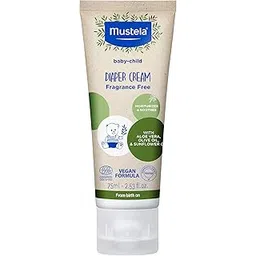 Mustela Baby Natural Diaper Cream - Fragrance-Free, Vegan & EWG Verified, with Olive Oil, Aloe Vera & Sunflower Oil - Soothes, Protects, Reduces Redness - 75ml-picture-22