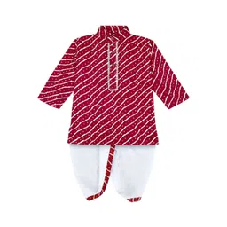 mustmom Boys Striped Kurta with Dhoti Pant-picture-56