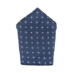 mutaqinoti Mens Woven Premium Silk Necktie With Pocket Square and Golden Tie Pin (TEGP) image 4