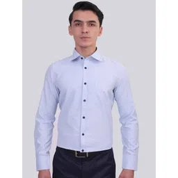 MUTAQINOTI Comfort Micro Checks Cotton Formal Shirt-picture-40