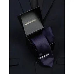 MUTAQINOTI Men Dotted Silk Necktie Accessory Gift Set-picture-15