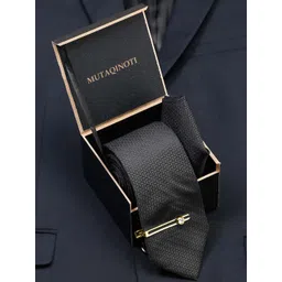 MUTAQINOTI Men Silk Necktie Accessory Gift Set-picture-14