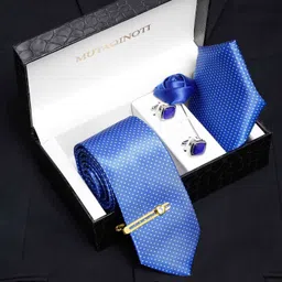 MUTAQINOTI Silk Cufflink & Tie Pin Set-picture-23