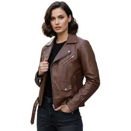 muteme Women Regular Fit Biker Jacket-picture-17