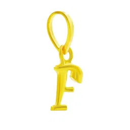 Muthoot Pappachan Alphabet Collection 22k (916) Yellow Gold Pendant for Men & Women 1 Gm-picture-44