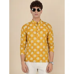 MUTUAL Men Bandhani Thread Work Kurta-picture-27