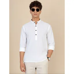 MUTUAL Men Thread Work Kurta-picture-17