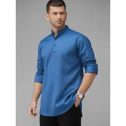 MUTUAL Men Thread Work Kurta image 5