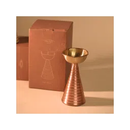 Muun Home Brass Copper Diya-picture-20
