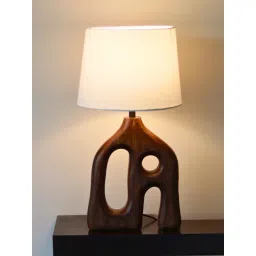Muun Home Brown Fiber-Glass Orion Lamp without Lampshade-picture-31