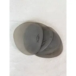 Muun Home Brown Marble Frosted Glass Coasters - Set of 4-picture-15