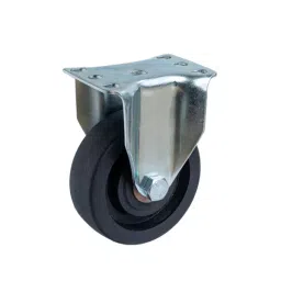Muvall Phenolic Castor Wheel With Zinc Plated Pressed Mild Steel Castor Size 75x32 mm, PSTS F 75 32 PHB-picture-14