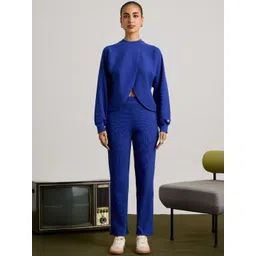 Muvazo Round Neck Long Sleeves Sweatshirt With Trouser-picture-28