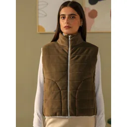 Muvazo Women Fleece Open Front Jacket-picture-26