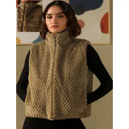 Muvazo Women Reversible Open Front Jacket-picture-28